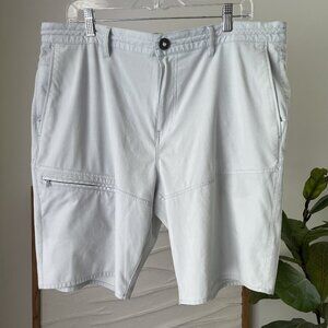 Men's JETTY Bordecai Gray Utility Board Short Surfing Hybrid Trunks Size 38